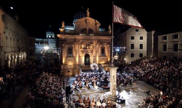 Nachtleven Zomerfestival van Dubrovnik