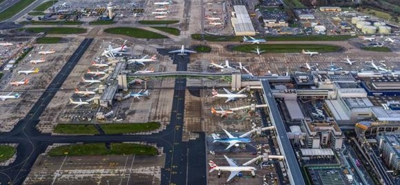 London Gatwick luchthavenverbindingen hoe er te komen