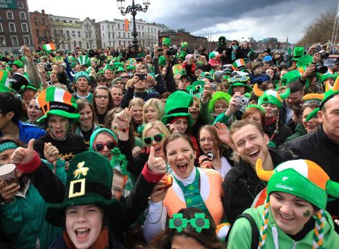 Nattliv Dublin St Patrick&#39;s Day