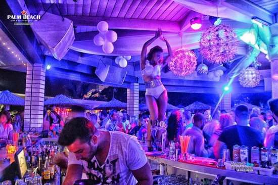 Nightlife Crete Palm Beach Club Hersonissos