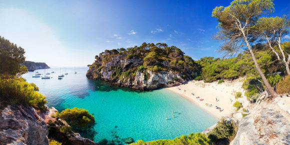 Natteliv Menorca strande