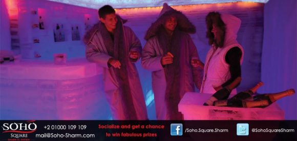 Bar de gelo de Sharm el Sheikh vida noturna