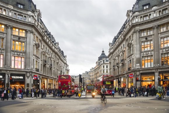 Hvad skal man se i London, hvad man skal besøge Oxford Street