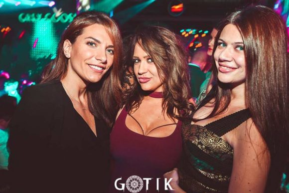 Belgrade Gotik Club girls nightlife
