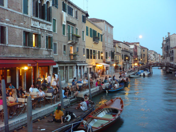 Nightlife Venice Cannaregio Fondamenta della Misericordia