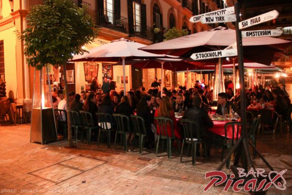 Vita notturna Malaga Bar Picasso
