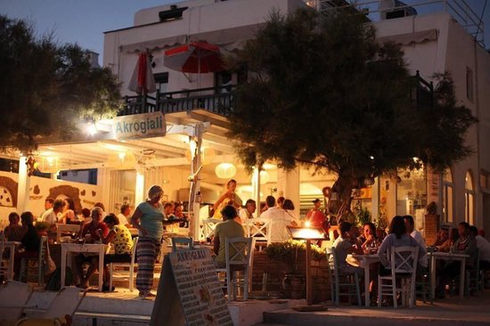 Nachtleven Naxos Agia Anna