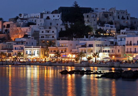 Vida nocturna Naxos noche