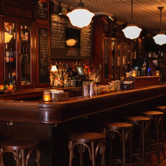 Nocne życie Bar przy 11th Street w Nowym Jorku