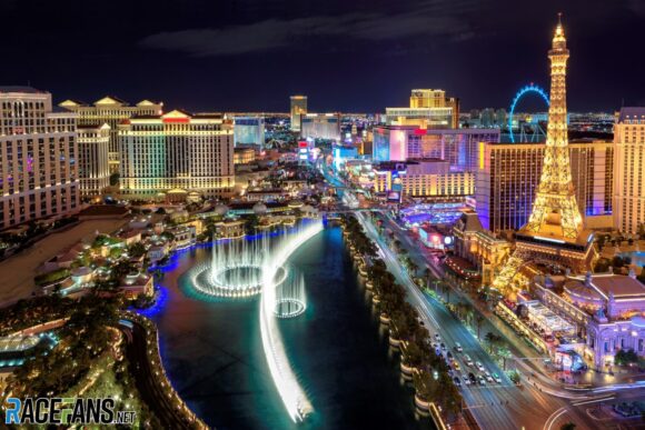 Las Vegas om natten