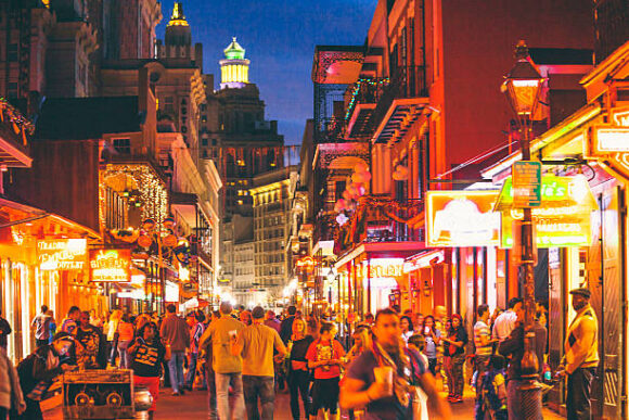 New Orleans bei Nacht