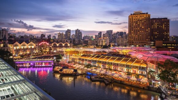 Noćni život Singapur Clarke Quay