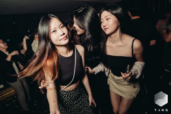 Festa de garotas do Nightlife Singapore Yang Club