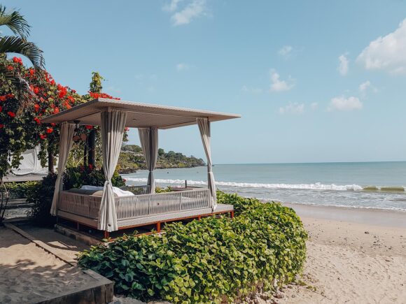 Vackraste stränderna på Bali Jimbaran Beach