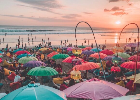 Vackraste stränderna i Bali Seminyak Beach