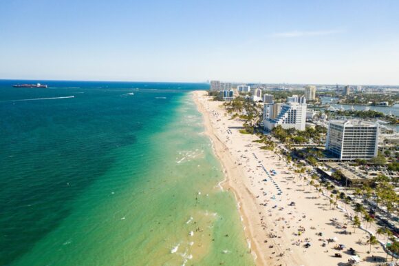 Najpiękniejsze plaże w Miami Fort Lauderdale Beach