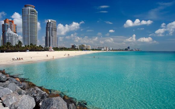 Most beautiful beaches in Miami South Beach