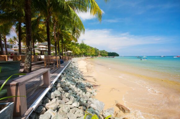 De vackraste stränderna i Phuket Bangtao Beach