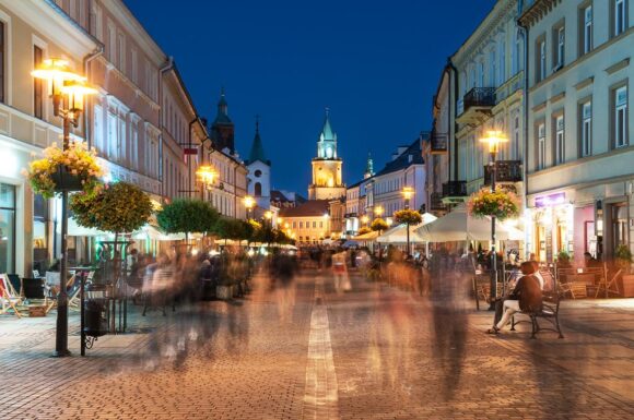 Nachtleben Lublin Altstadt