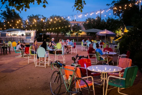 Nightlife San Antonio Burleson Yard Beer Garden