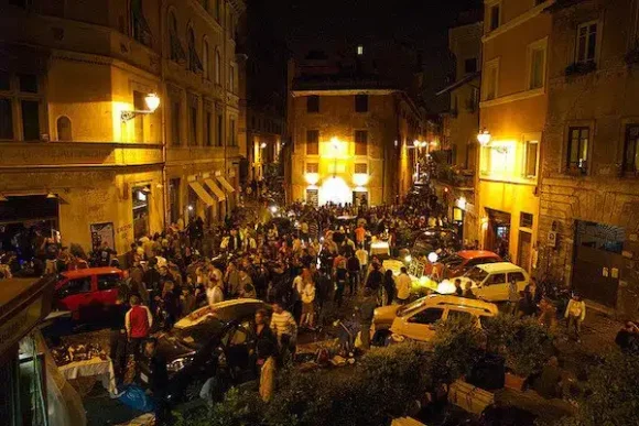 Nattliv Palermo på natten