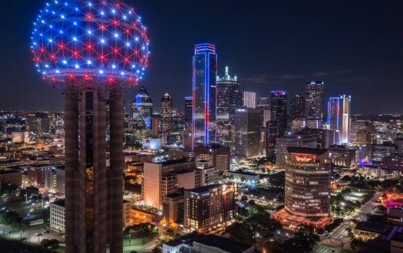 Natteliv Dallas om natten